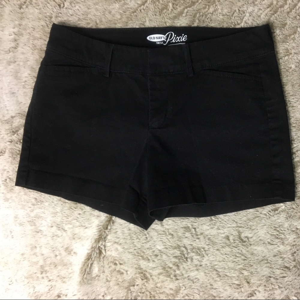 Old Navy Black Pixie Shorts